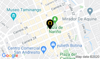 Mapa de Credibanco - Visa en Pasto