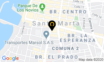 Mapa de Credibanco - Visa en Santa Marta