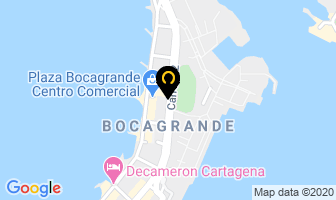 Mapa de Credibanco Visa en Cartagena