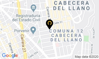Mapa de Credibanco - Visa en Bucaramanga