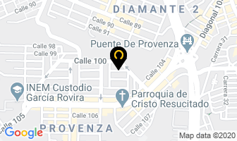Mapa de Crediexpress en Bucaramanga