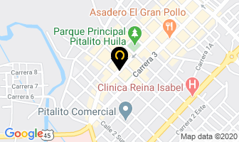 Mapa de Credifuturo en Pitalito