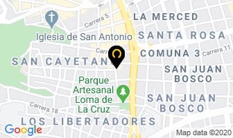 Mapa de Credimuebles Santa Elena en Cali