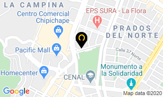Mapa de Crediservicios S.a. en Cali