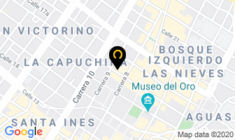 Mapa de Credisoluciones en Bogotá D.C