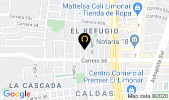 Mapa de Creditextiles Del Valle en Cali
