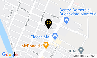 Mapa de Creditítulos S.a. en Montería