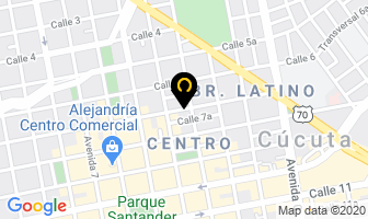 Mapa de Créditos Armen en Cúcuta
