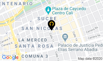 Mapa de Créditos E Hipotecas E.u. en Cali