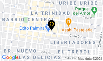 Mapa de Créditos Iscar en Palmira