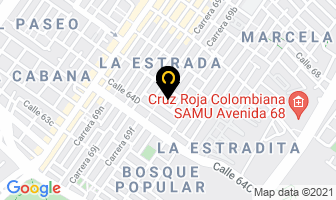Mapa de Créditos Tokio en Bogotá D.C