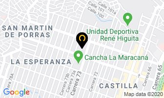 Mapa de Creicks en Medellín
