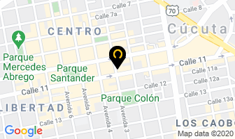 Mapa de Crema Boutique en Cúcuta