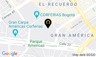 Mapa de Crema Sebo Cordero en Bogotá D.C