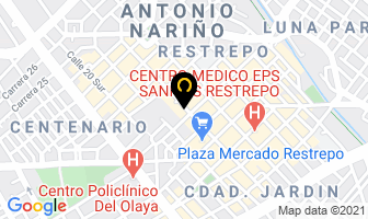 Mapa de Cremalleras Del Oriente Ltda en Bogotá D.C