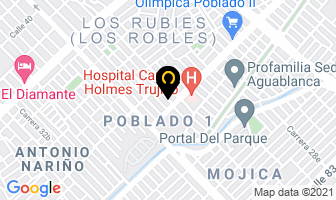 Mapa de Cremas Y Helados El Garaje en Cali