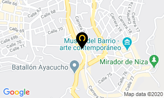 Mapa de Creme Brulee en Manizales