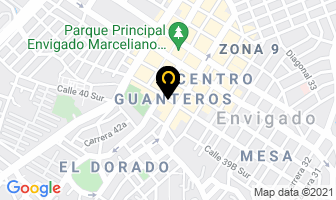 Mapa de Crepes And Roll en Medellín