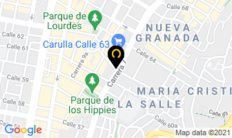 Mapa de Crepes San Antonio en Bogotá D.C