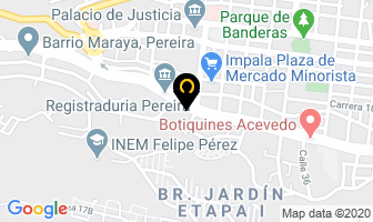 Mapa de Crepúsculo Eventos Y Recepciones en Pereira