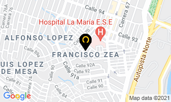 Mapa de Criadero Alejus en Medellín