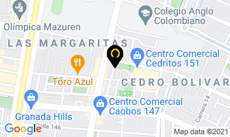 Mapa de Criadero Terrier's Kennel en Bogotá D.C