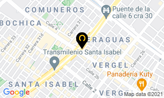 Mapa de Criollo Nohemy en Bogotá D.C