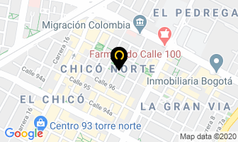 Mapa de Criotech S.a. en Bogotá D.C