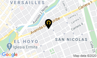 Mapa de Cripack Ltda. en Cali