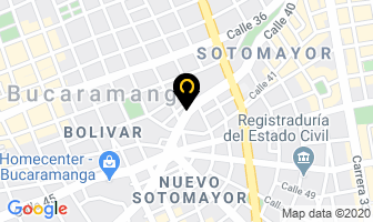 Mapa de Cristal Studio en Bucaramanga