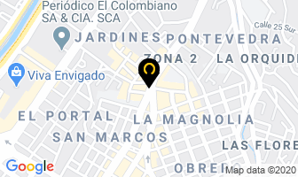 Mapa de Cristalería Bohemia en Envigado