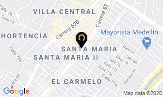 Mapa de Cristales Santa Maria en Itaguí