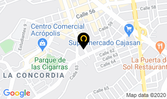 Mapa de Cristalmark en Bucaramanga