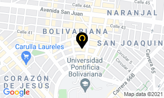 Mapa de Cristaluz en Medellín