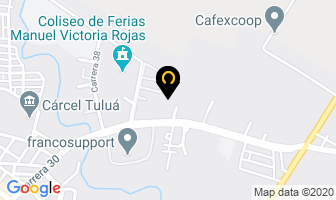Mapa de Cristalvidrios en Tulua
