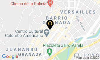 Mapa de Cristina Armitage en Cali
