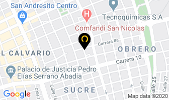 Mapa de Cromados El Artesano en Cali