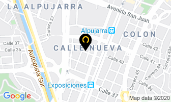 Mapa de Cromados El Niche en Medellín