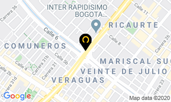 Mapa de Cromados Punto 30 en Bogotá D.C
