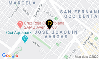 Mapa de Cromanal Ltda. en Bogotá D.C