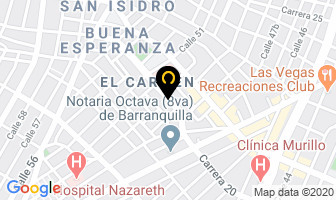 Mapa de Cromías S.a. en Barranquilla