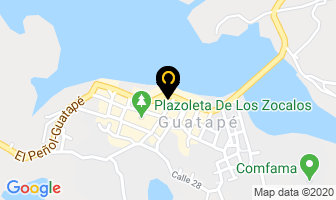 Mapa de Cruceros Guatapé en Guatapé