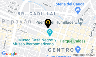Mapa de Crudos & Crudos Muebleria en Popayán