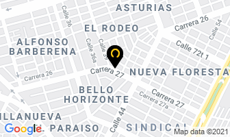 Mapa de Cruz José Mauricio en Cali