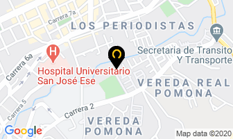 Mapa de Cruz López Carlos Eduardo en Popayán