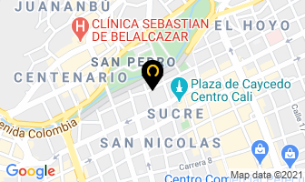 Mapa de Cruz Romero Elmo en Cali