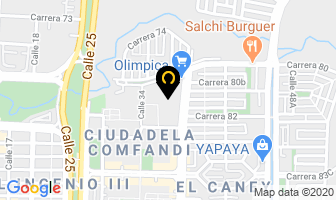 Mapa de Cruzdiplac en Cali