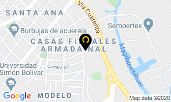 Mapa de Cryogas en Barranquilla