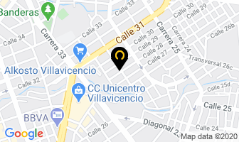 Mapa de Cryogas en Villavicencio