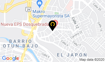 Mapa de Cryogas en Dosquebradas